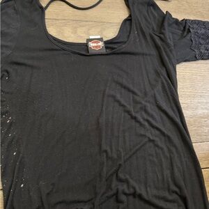 Harley-Davidson Women's Black Short Sleeve Tee